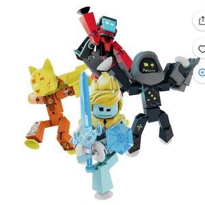 NEW StikBot Legendz Series 2 - Merc, Doctor Nevermore, Kallista, and Bolt